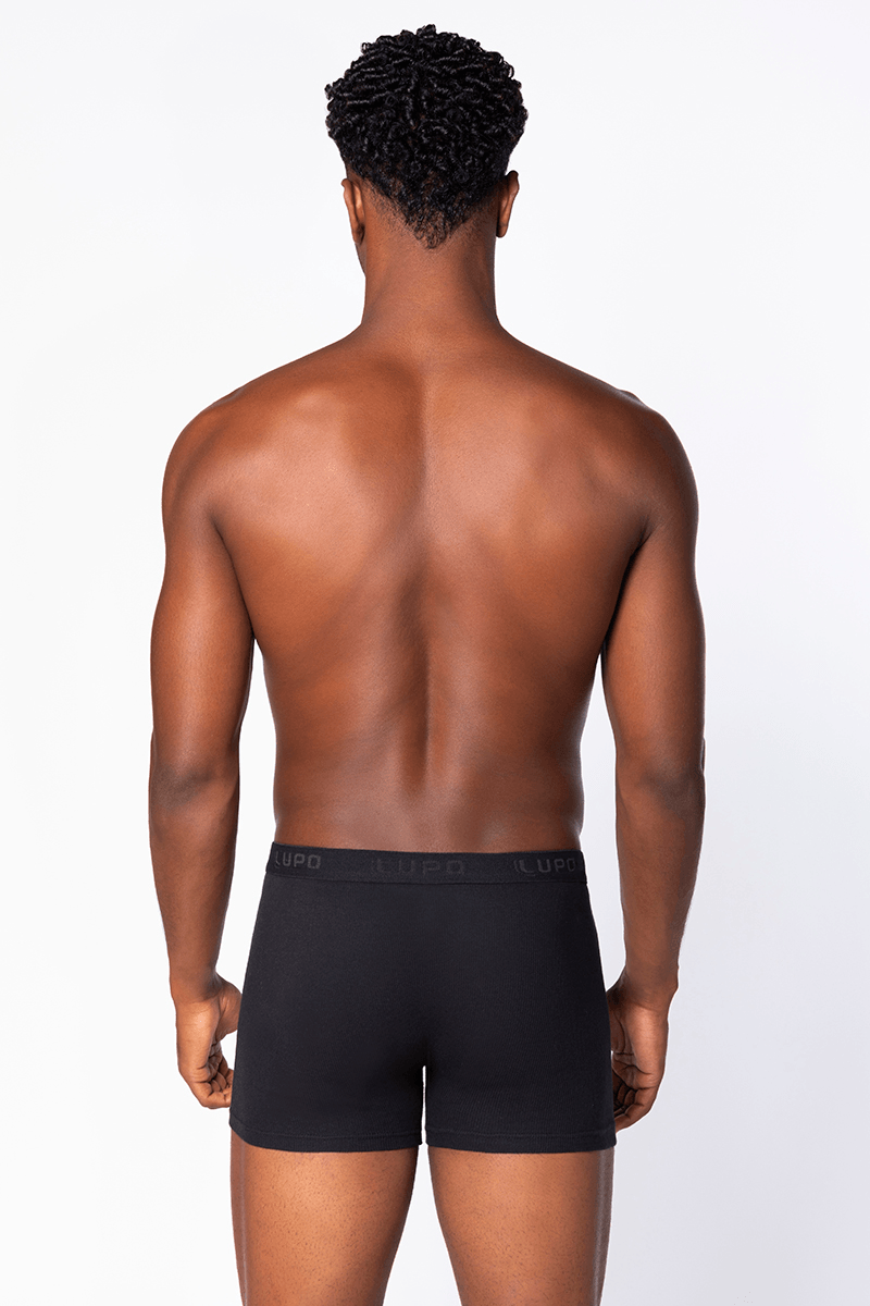 Cueca Boxer Adulto Algodão Com Abertura Lupo