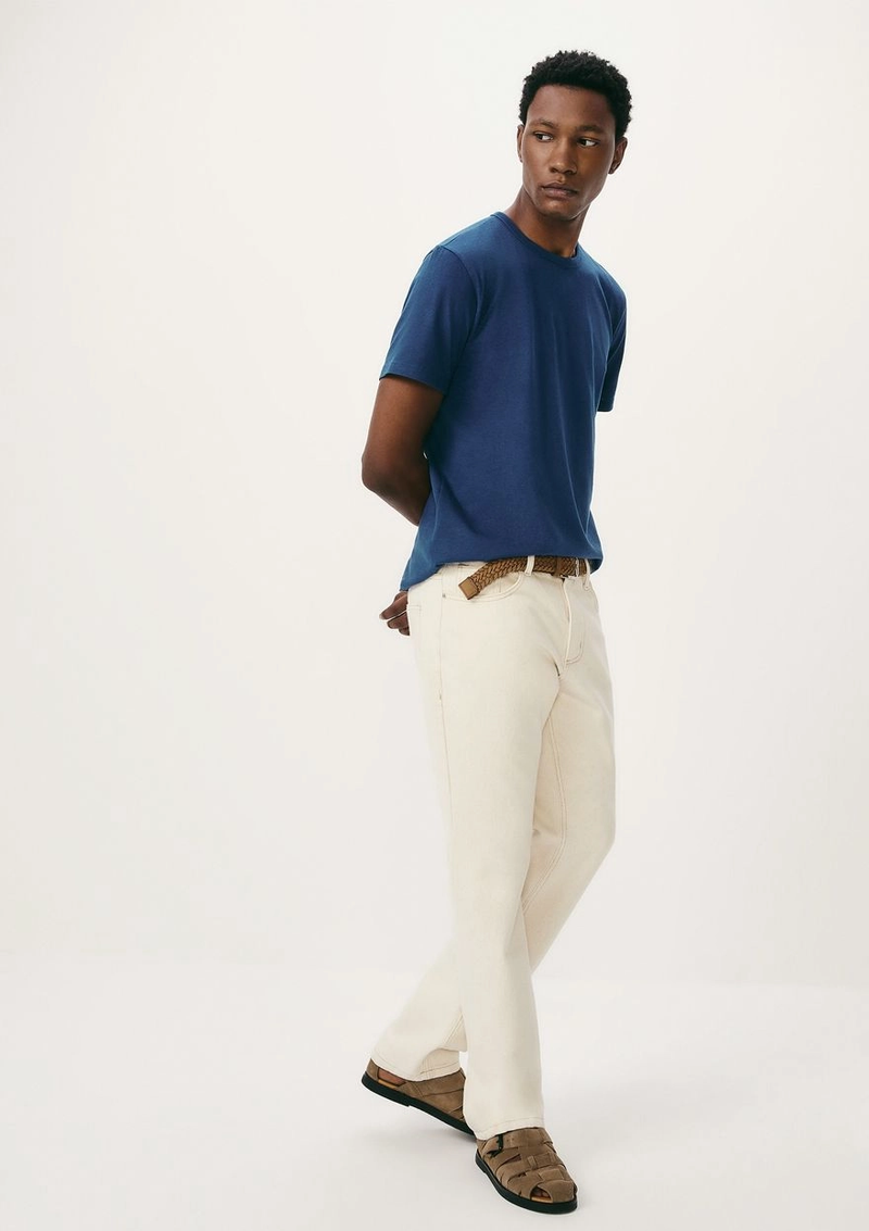 camiseta básica masculina manga curta slim: pague 2 leve 3 por 97,90